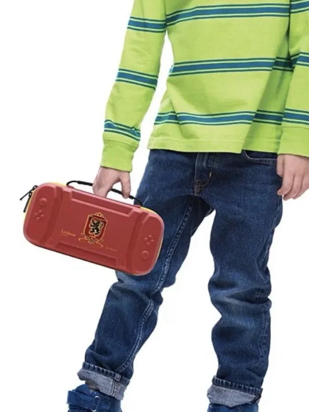 Lexibook Harry Potter Nintendo Switch Console Hard Carrying Case Zip Griffindor